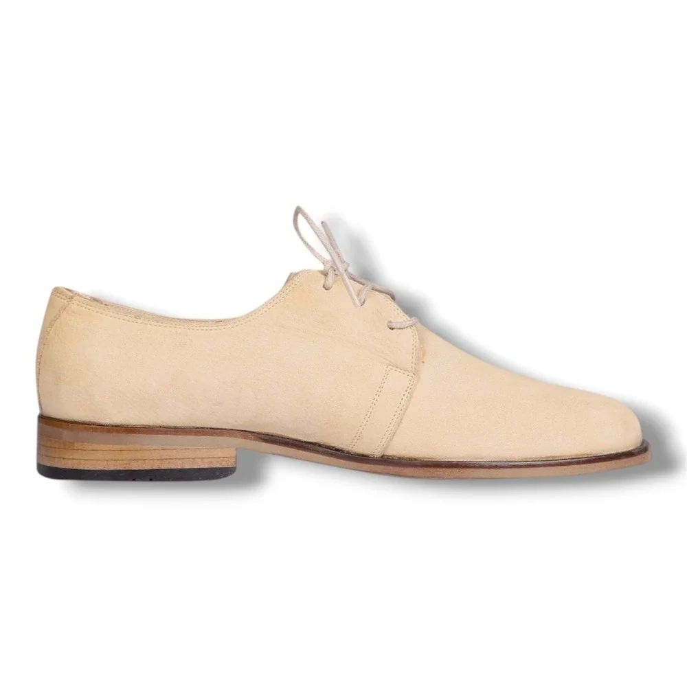 Aintap Barefoot Tan Leather Minimalist Dress Shoes Sz M7.5 W8.5 Handmade Turkey